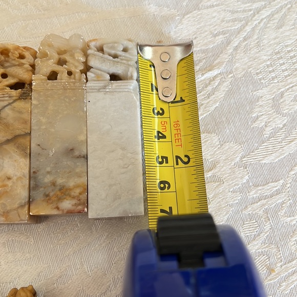 Vintage Carving Chinese Stone Seal Stamps - Picture 6 of 8